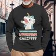 Unicorse Why Should I Care Long Sleeve T-Shirt Gifts for Old Men