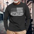 Usa Flag Best Dad Ever Daddy Fathers Day Dad Long Sleeve T-Shirt T-Shirt Gifts for Old Men