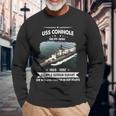 Uss Connole Ff 1056 Long Sleeve T-Shirt Gifts for Old Men
