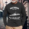 Uss Garcia Ff1040 Long Sleeve T-Shirt T-Shirt Gifts for Old Men
