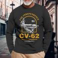 Uss Independence Cv-62 Long Sleeve T-Shirt Gifts for Old Men