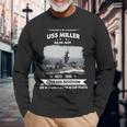Uss Miller Ff 1091 Long Sleeve T-Shirt Gifts for Old Men