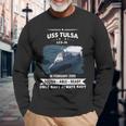 Uss Tulsa Lcs 16 Long Sleeve T-Shirt Gifts for Old Men