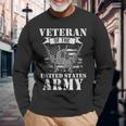 Veteran Of United States Us Army Veteran Father's Day Long Sleeve T-Shirt Gifts for Old Men