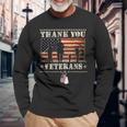 Veteran Vets Thank You Veterans Proud Veteran Day 321 Veterans Long Sleeve T-Shirt Gifts for Old Men