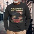 Veteran Vets Yes Im A Female Veteran Women Veterans Day 6 Veterans Long Sleeve T-Shirt Gifts for Old Men