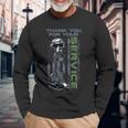 Veterans Day Thank You For Your Service 45 Long Sleeve T-Shirt Gifts for Old Men