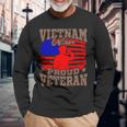 Veterans Day Vietnam War Proud Veteran 259 Long Sleeve T-Shirt Gifts for Old Men