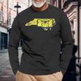 Vintage Aggie Pride State Of North Carolina Bulldog Long Sleeve T-Shirt T-Shirt Gifts for Old Men