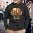 Vintage Grover Beach California Mountain Hiking Souvenir Long Sleeve T-Shirt Gifts for Old Men