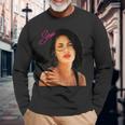 Vintage Selenas 80S Quintanilla Music Retro 80S Vintage Long Sleeve T-Shirt T-Shirt Gifts for Old Men