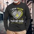 I Wear Yellow For My Son Sarcoma Cancer Awareness Long Sleeve T-Shirt T-Shirt Gifts for Old Men I Wear Yellow For My Son Sarcoma Cancer Awareness Long Sleeve T-Shirt T-Shirt Gifts for Old Men
