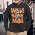 Wembanyama Basketball Amazing Fan Long Sleeve T-Shirt T-Shirt Gifts for Old Men