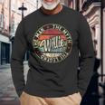 Willie The Man The Myth The Legend First Name Willie Long Sleeve T-Shirt Gifts for Old Men