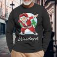Woodard Name Santa Woodard Long Sleeve T-Shirt Gifts for Old Men