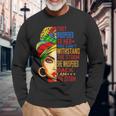 They Whispered To Her Melanin Queen Lover Long Sleeve T-Shirt T-Shirt Gifts for Old Men