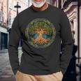 Yggdrasil Tree Of Life Long Sleeve Gifts for Old Men