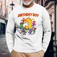 3Rd Third Birthday Boy Superhero Super Hero Party Long Sleeve T-Shirt Gifts for Old Men