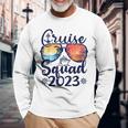 Cruise Squad 2023 Family Vacation Matching Family Long Sleeve Gifts for Old Men