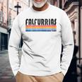 Falfurrias Tx Hometown Pride Retro 70S 80S Style Long Sleeve T-Shirt Gifts for Old Men