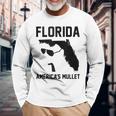 Florida Americas Mullet Long Sleeve T-Shirt T-Shirt Gifts for Old Men Florida Americas Mullet Long Sleeve T-Shirt T-Shirt Gifts for Old Men