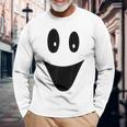 Ghost Last Minute Costume Long Sleeve T-Shirt Gifts for Old Men