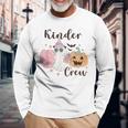 Kinder Boo Crew Kindergarten Boo Crew Kindergarten Halloween Long Sleeve T-Shirt Gifts for Old Men