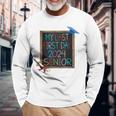 My Last First Day 2024 High School Senior Back To School Long Sleeve T-Shirt Gifts for Old Men