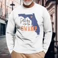 Saturday Is For The Swamp Uf Football Swamp University Long Sleeve T-Shirt Gifts for Old Men