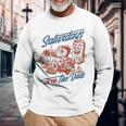 Saturdays Are For The Dads Car Guy Long Sleeve T-Shirt Gifts for Old Men