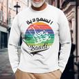 Saudi Arabia National Day Ksa Retro Vintage Long Sleeve T-Shirt Gifts for Old Men