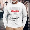 Uncles Uncle Beards Bearded Long Sleeve T-Shirt T-Shirt Gifts for Old Men