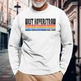 Vintage 70S 80S Style West Haverstraw Ny Long Sleeve T-Shirt Gifts for Old Men