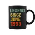 30 Year Old 30Th Birthday Gifts Legend Since June 1993 Coffee Mug