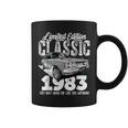 40Th Birthday Vintage Classic Car 1983 Bday 40 Year Old 40Th Birthday Funny Gifts Coffee Mug