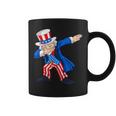 4Th Of July Dabbing Uncle Sam American Flag Kids Boys Men Coffee Mug
