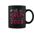 4Th Of July Family Celebration 2023 Family Matching Coffee Mug