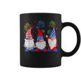4Th Of July Funny Patriotic Gnomes Sunglasses American Usa Coffee Mug