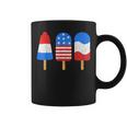 4Th Of July Ice Pops Red White Blue American Flag Patriotic Coffee Mug