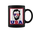 4Th Of July |Abraham Lincoln Usa Gift For Men Usa Funny Gifts Coffee Mug