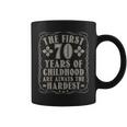 70Th Birthday Vintage Bday 70 Year Old Man Funny 70 Birthday Coffee Mug