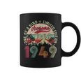 74 Years Old Gifts Vintage August 1949 Gifts 74Th Birthday Coffee Mug