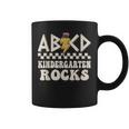 Abcd Kindergarten Rocks Back To School Kindergarten Teacher Coffee Mug