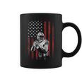 American Flag Football Team For Boys Coffee Mug