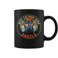 Angela Best Cat Mom Ever Custom Personalized Name Coffee Mug