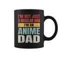 Anime Fathers Birthday Im An Anime Dad Funny Retro Vintage Gift For Women Coffee Mug