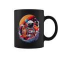 Astronaut In Space Astronaut With Planets Spaceman Coffee Mug