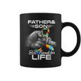 Autism Dad Father And Son Best Friends For Life Autism Coffee Mug