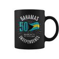 Bahamas 50Th Independence Bahamian Flag Nassau Bahamas Flag Bahamas Funny Gifts Coffee Mug