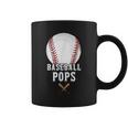 Baseball Pops Funny Baseball Grandfather Father Day Coffee Mug